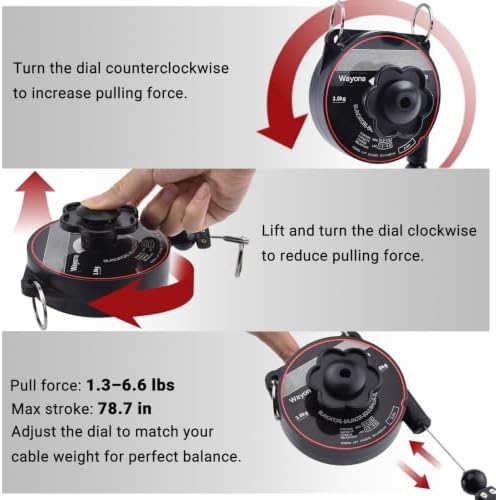 Wayona EV Charger Holder Cable Retractor, Wall Mount for Tesla&Universal EV - Image 3