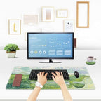 ToLuLu Extended Gaming Mouse Pad, Memory Foam Keyboard Mouse Wrist Rest Set - Image 4