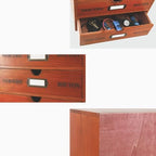 Large Wooden Drawers Wooden Box with Drawer Brown - Image 6