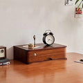Desktop File Cabinet - Desktop Storage Box with Drawers - Solid Wood Storage Box - Desktop Organizer, with Drawer Wooden Artist Storage Supply Box, Multi Level Countertop,C-1 Drawer by Unknown