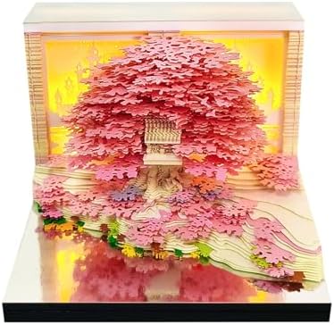 3D Memo Pad Time Piece Calendar 2026 3D Weekly Calendar Notepad by WLWSYCEX