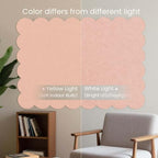 Scalloped Bulletin Board 40x30 inches, Decorative Felt Pin Board for Wall - Image 4