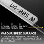 Wallhack VA-005 Glass Gaming Mouse Pad – Speed Surface, Large Mousepad for Esports, Smooth Low-Friction Glide, Tempered Glass, Ergonomic Low Profile, Durable & Portable with Carry Case | Vapour Black - Image 3