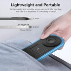 3 in 1 Fast Wireless Charger Stand for iPhone, Foldable Travel Charging Station for Magsafe for iPhone 17/Air/16/15/14/13/12 Series, Apple Watch Series, AirPods pro/2/3/4, 2025 Christ mas Gifts (Blue) - Image 5