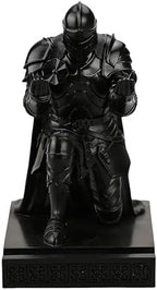 Medieval Armored Knight Pen Holder Figurine Paperweight Phone Stand Black - Image 4