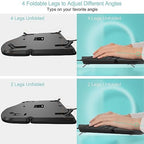 Arteck Split Ergonomic Keyboard with Palm Rest, USB Wired Backlit Keyboard - Image 4