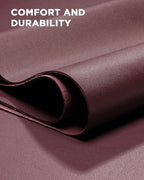 YSAGi 47.2" x 24" Large PU Leather Desk Mat for Keyboard and Mouse - Waterproof Non-Slip Desk Pad Protector for Office, Home, Writing Desk, Dark Pink - Image 6