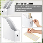 Thenshop 12 Pcs Scrapbook Paper Storage with Tabs, 12 x 12 Inch - Image 4