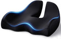 Benazcap Large Ergonomic Seat Cushion Relieves Sciatica & Tailbone Pain by Benazcap
