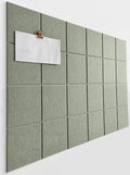 Cork Board 24 x36 Alternative - 6 Pack Felt Wall Tiles with Safe Removable Adhesive Tabs, Cork Boards for Walls Cork Board for Home Office Pin Board Tack Board - Sage by DesignerManufacturerofInnovativeBulletinBoardSolutionsforHomeOffice