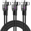 Statik PowerPivot 90° USB-A to USB-C Right Angle Cable, 12W by Statik