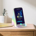 ZOEY Acrylic Book Stand with Ledge - Colorful Display Easels Plate - 5 Pack Large Holder for Books, Music Sheets, Artworks, CD, Tablet - Image 5