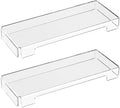 Acrylic Computer Keyboard Cover, Mechanical Keyboard Dust Cover PC Keyboard Cat Protector, Cat Keyboard Protector (2 Pack, Clear) by BOSSCASA