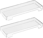 Acrylic Computer Keyboard Cover, Mechanical Keyboard Dust Cover PC Keyboard Cat Protector, Cat Keyboard Protector (2 Pack, Clear) by BOSSCASA