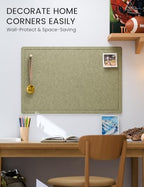 Fluxynara 35.4" x 23.6" Bulletin Board, Seaweed - Image 4