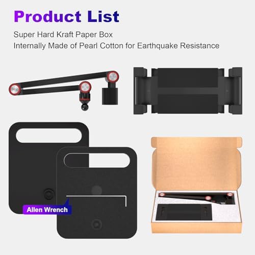 Portable Monitor Stand for Desk 15.6"17.3"18.5",Tablet / iPad Stand - Image 5
