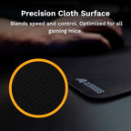 Glorious Gaming Mouse Pad GMP 2 - XXL - Spill-Proof Mouse Pad, Optimised for Gaming Sensors, Balanced Surface for Speed & Control, Anti-fray Edges - 36" x 18" x 0.12-2XL Desk Mat - Image 5