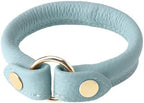 Top-Grain Leather Handbag Hanger, Foldable Purse Hook, BlueGray by LIVONKU