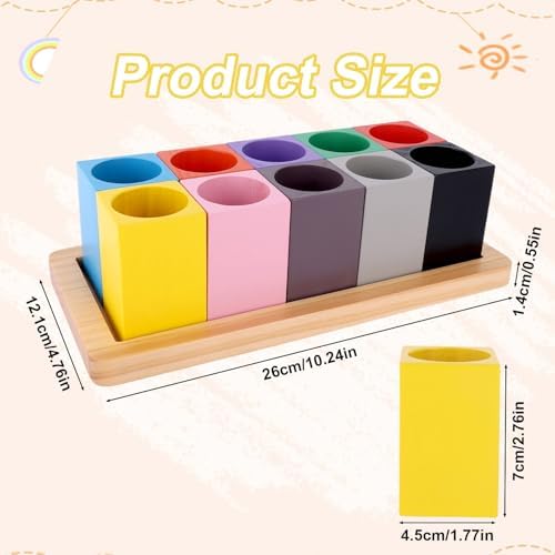 Wooden Colored Pencil Organizer, Desk Organizer (Pencils Not Included) - Image 2