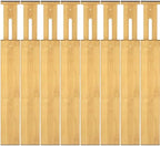 Bamboo Drawer Dividers, Adjustable Drawer Organizers, Fits 17.6–21" Drawers by Ryqtop