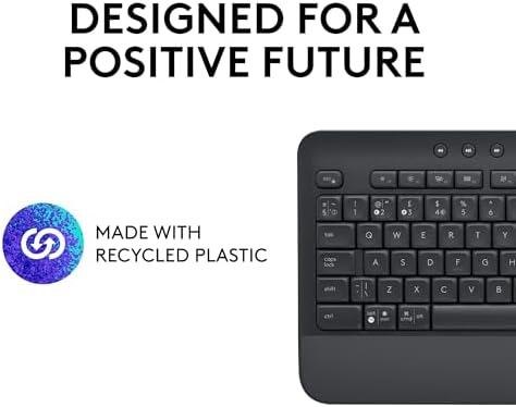 Logitech Signature K650 Comfort Full-Size Wireless Keyboard - Graphite - Image 5