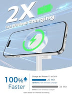 Mag-Safe Charger 3 in 1 Charging Station for iPhone AppleWatch AirPod 2Pack - Image 2