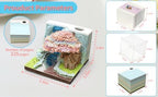 3D Memo Pad Time Piece Calendar 2026 3D Weekly Calendar Notepad - Image 3