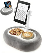 Miledi Tablet Pillow Stand for Bed with 360° Rotating Holder, Gray by Miledi