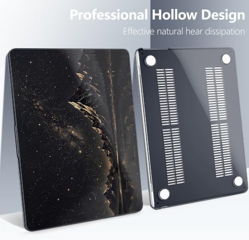 Batianda Case for MacBook Air 13.6" 2026 M5 M4 M3 M2 Chip, Starry Mountain - Image 6