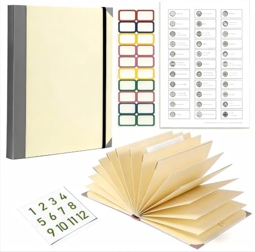 GANGZI The Life Book Document Organizer Binder by Unknown