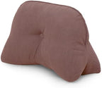 Triangle Lumbar Support Pillow – Corduroy, Washable (Pink) by SCNUT