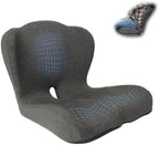 Memory Foam Seat Cushion,Office Chair Cushion with Lumbar Support for Back Pressure Relief, Car Seat Cushion with Adjustable Strap,Sciatica Pad Cushions for Car,Truck, Desk,Gaming Chair by XZdream