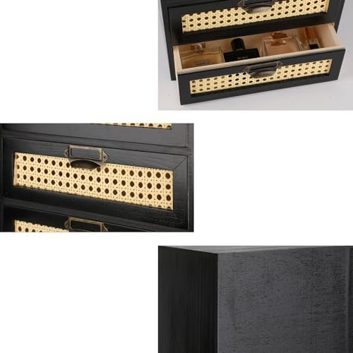GoooodGIFT Wooden Drawers Large Wooden Box with Drawer, Black - Image 6