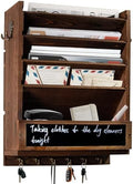 Rustic wall mail organizer,Key and Mail File Holder for Wall Mount by Unknown