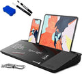 DeskBoard Buddy Desktop Whiteboard + 2 Markers (Black with Wireless Charger) by DeskBoardBuddy