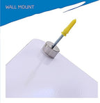 Iceberg Clarity Glass Personal Dry Erase Board, Office Supplies, with Ultra-White Back and Aluminum Frame, 9" x 12" - Image 3