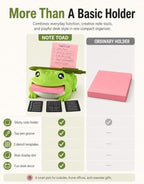Note Toad Desk Organizer Sticky Note Holder With Three Templates - Image 6