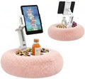 HomeMount Stable Tablet & Kindle Pillow Stand with Snack Tray, Pink by HomeMount