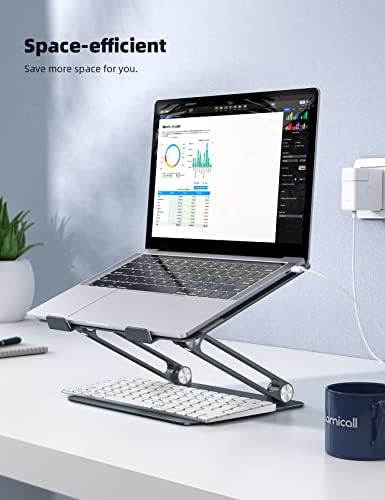 Lamicall Adjustable Laptop Stand for Desk for MacBook Air Pro HP 10-17.3'' - Image 6