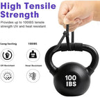 Zip Ties, RAZCC 1200pcs Black Cable Zip Ties 8 Inch, Heavy Duty Plastic Wire Ties with 100lb Tensile Strength, Self-Locking Black Nylon Tie Wraps for Indoor and Outdoor - Image 3