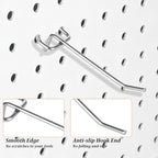 JMIATRY 150PCS Pegboard Hooks 4Inch Carbon Steel Peg Board Hook for Hanging - Image 5