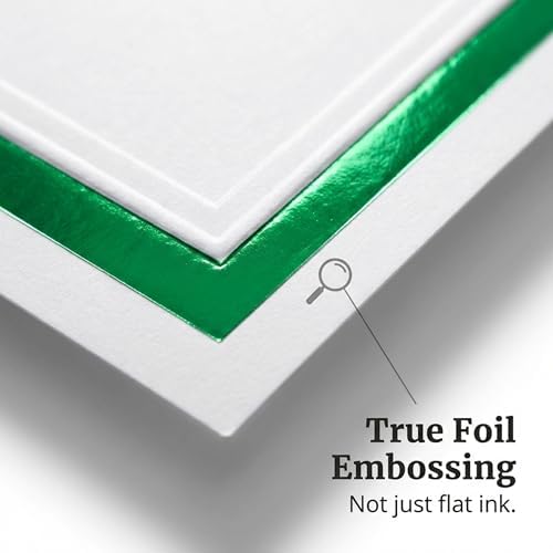 Signature Specialty Certificates, Green Bold Foil Border, 50 Sheets - Image 2