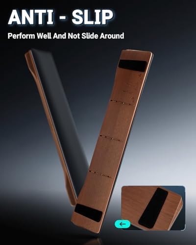 ASFSKY RGB Keyboard Wrist Rest, Wooden Wrist Rest for Computer Keyboards - Image 6