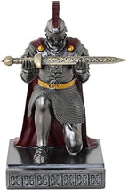 Roman Praetorian Prefect Warrior Knight Pen Holder Desk Ornament Iron - Image 3