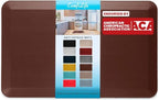 ComfiLife Anti Fatigue Floor Mat – 3/4 Inch Thick Kitchen Mats for Floor, Standing Desk Mat, Kitchen Rug – Comfort at Home, Office – Durable – Stain Resistant – Non-Slip Bottom (24" x 70", Brown) by ComfiLife
