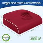 SweetSlubr Seat Cushion, Chair Pad, Memory Foam Tailbone Pain Relief - Image 2
