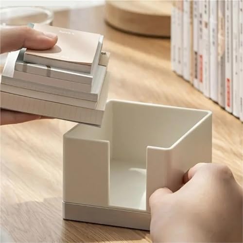 2-Pack Sticky Note Holder for Desk, Practical Notepad Box for Office School Dorm Storage - Image 3