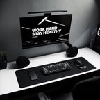 DELTAHUB - Minimalistic Felt Desk Protective Pad, Anti-Fray, Anti-Slip, Easy to Clean, Easy Glide, Long Lasting, Sleek Design, Comfortable, Resistant, Desk Mat, PC, Mac, Laptop - Medium (12x35inch) - Image 6