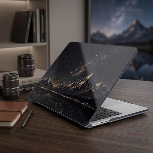 Batianda Case for MacBook Air 13.6" 2026 M5 M4 M3 M2 Chip, Starry Mountain - Image 2