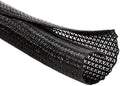 MGI SpeedWare Braided Split-Sleeve Wire Loom for High-Temperature Automotive Harness and Home Cable Management 25 feet (1/4") by MGISpeedWare
